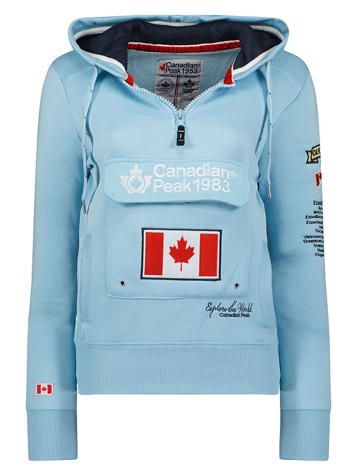 

Толстовка Canadian Peak, светло-синий