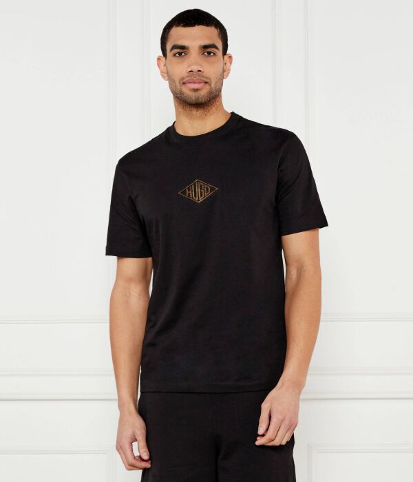 

Футболка сделана мной Regular fit Hugo, черный