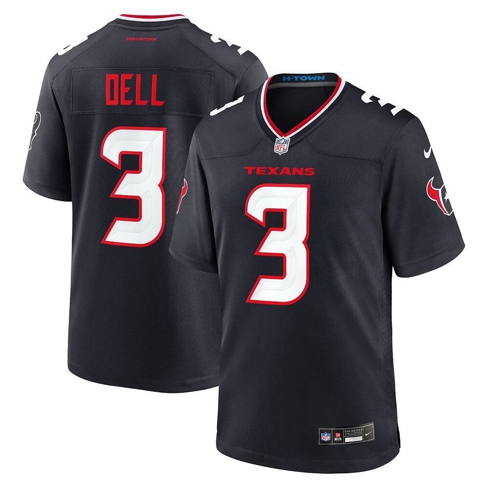 

Мужская футболка Nike Tank Dell Navy Houston Texans Game, цвет Txs Navy