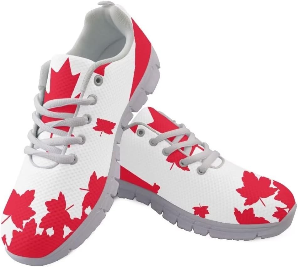 

Мужские кроссовки Jeiento с американским флагом, модные спортивные беговые кроссовки, повседневная обувь для путешествий и прогулок, плоская, дышащая, красный