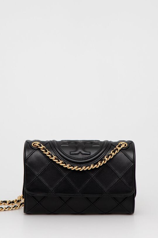 

Кожаная сумочка Tory Burch, черный