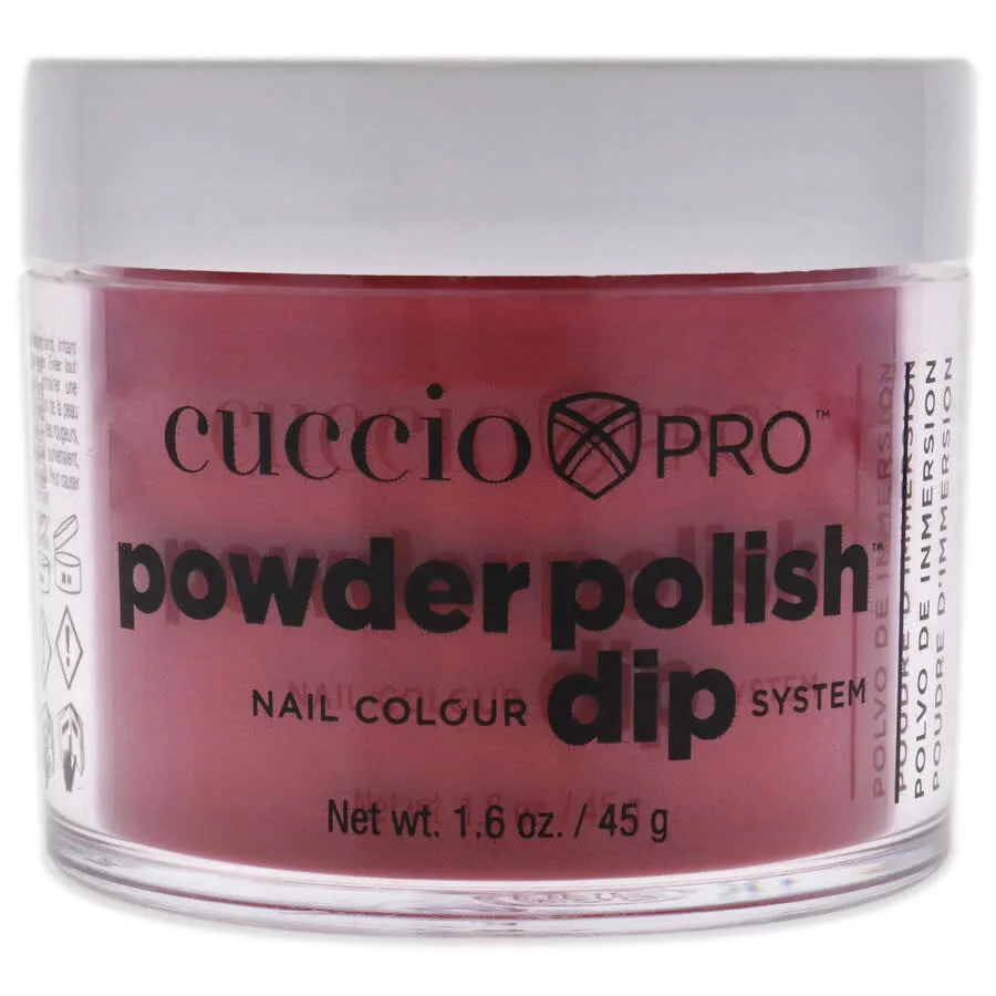Cuccio Ladies Pro Powder Polish Nail Colour Dip System Powder 1,6 унции Поцелуй в Париже Ногти 012443102746