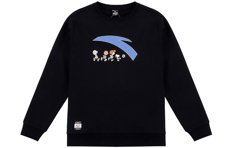 

Life Collection Толстовка унисекс черная Anta, черный