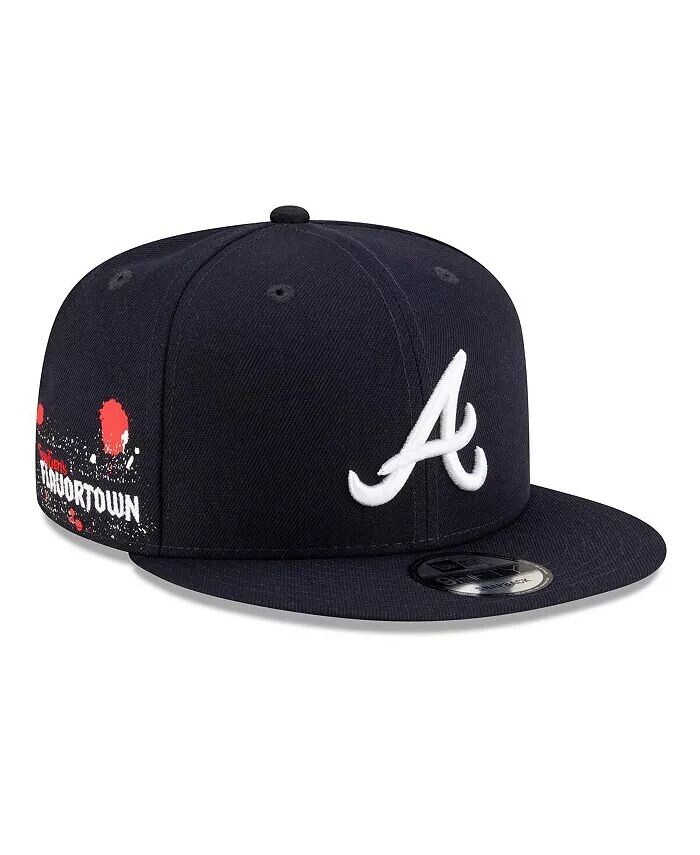 

Мужская темно-синяя кепка Atlanta Braves 9FIFTY Snapback из коллаборации с MLB Guy Fieri'S Flavortown, синий