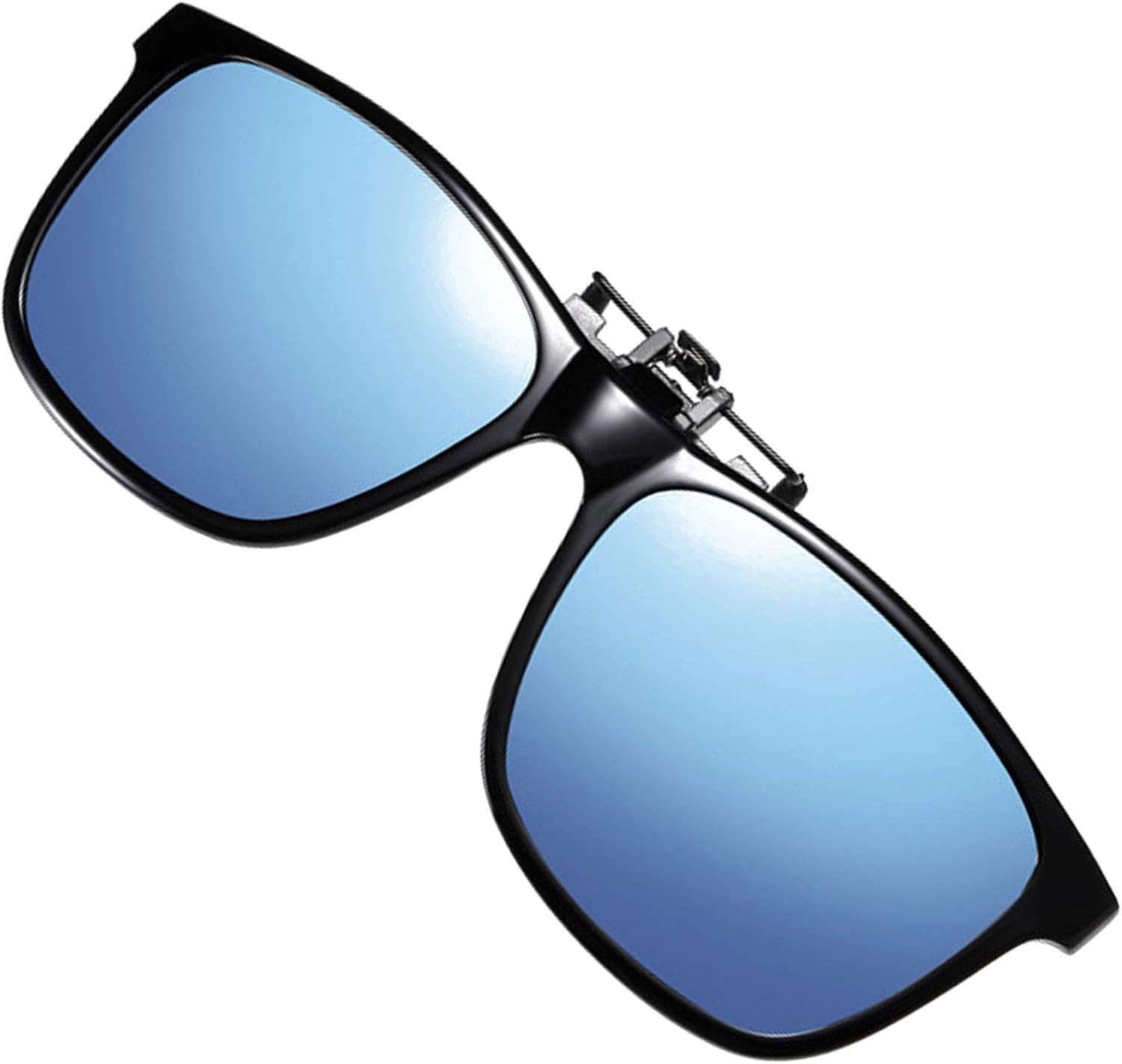 

Поляризованные солнцезащитные очки с откидной застежкой, антибликовой защитой от УФ-излучения, подходят для вождения и использования поверх очков с диоптриями FF FRAZALA, Blue Mirrored