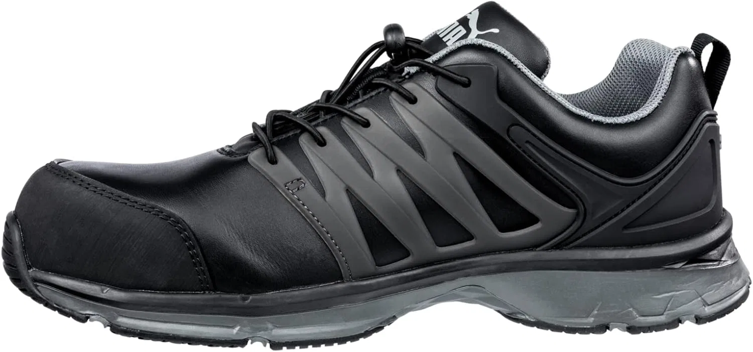 Рабочие кроссовки PUMA Safety Velocity 2.0 синего цвета, низкие, модель S1P SRC, с защитным козырьком из стекловолокна, мужские — фото 2