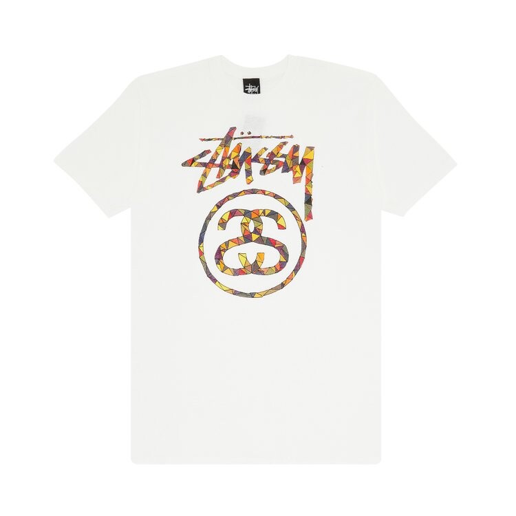 

Футболка Stussy Glass Link 'White', белый