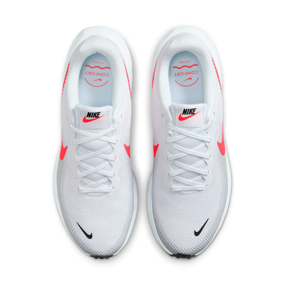 Мужские беговые кроссовки Revolution Road Running Shoes (очень широкие) Nike, черный — фото 4