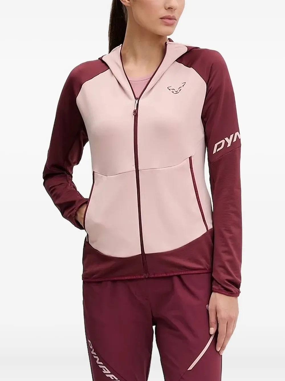 

Худи со вставками Dynafit, красный