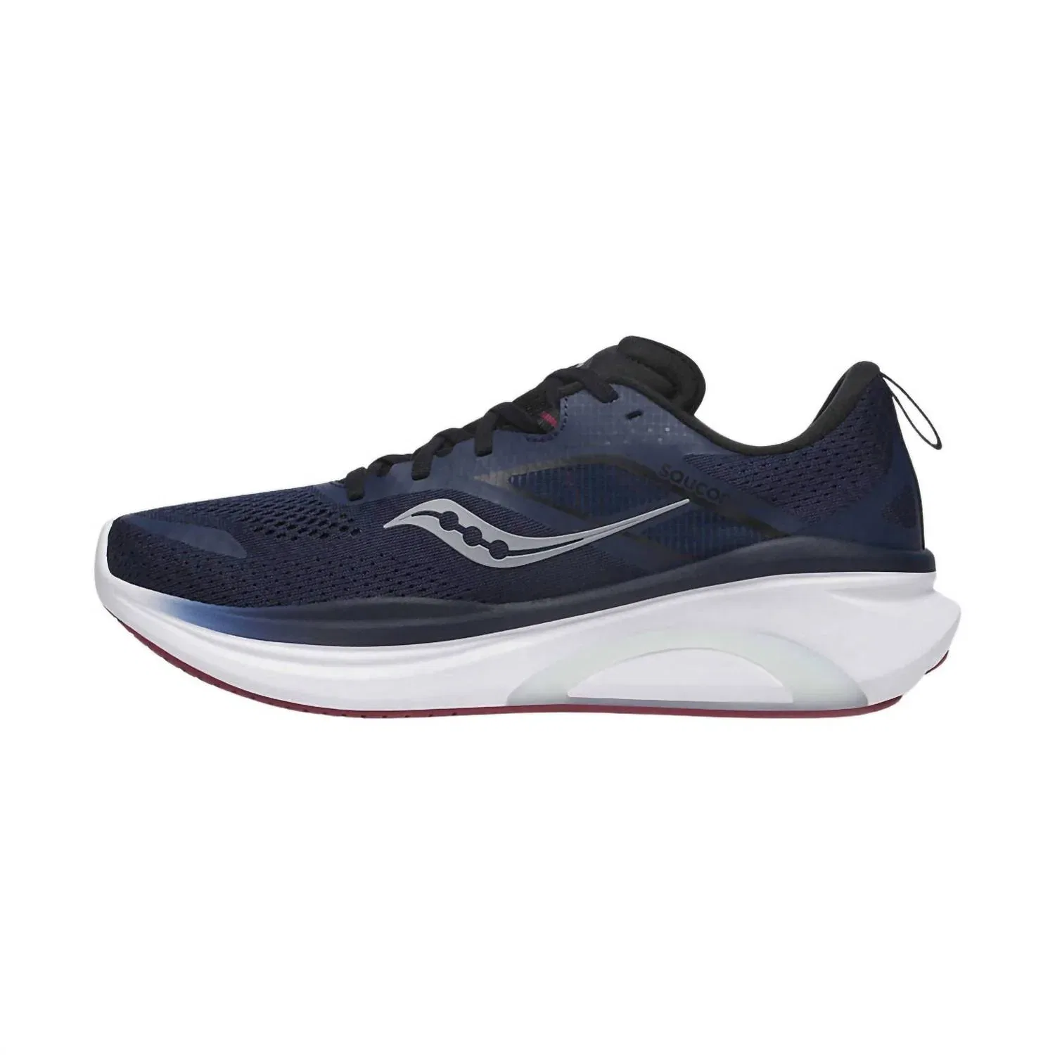 SAUCONY Мужские беговые кроссовки Omni 22, темно-синие/смородиновые — фото 2