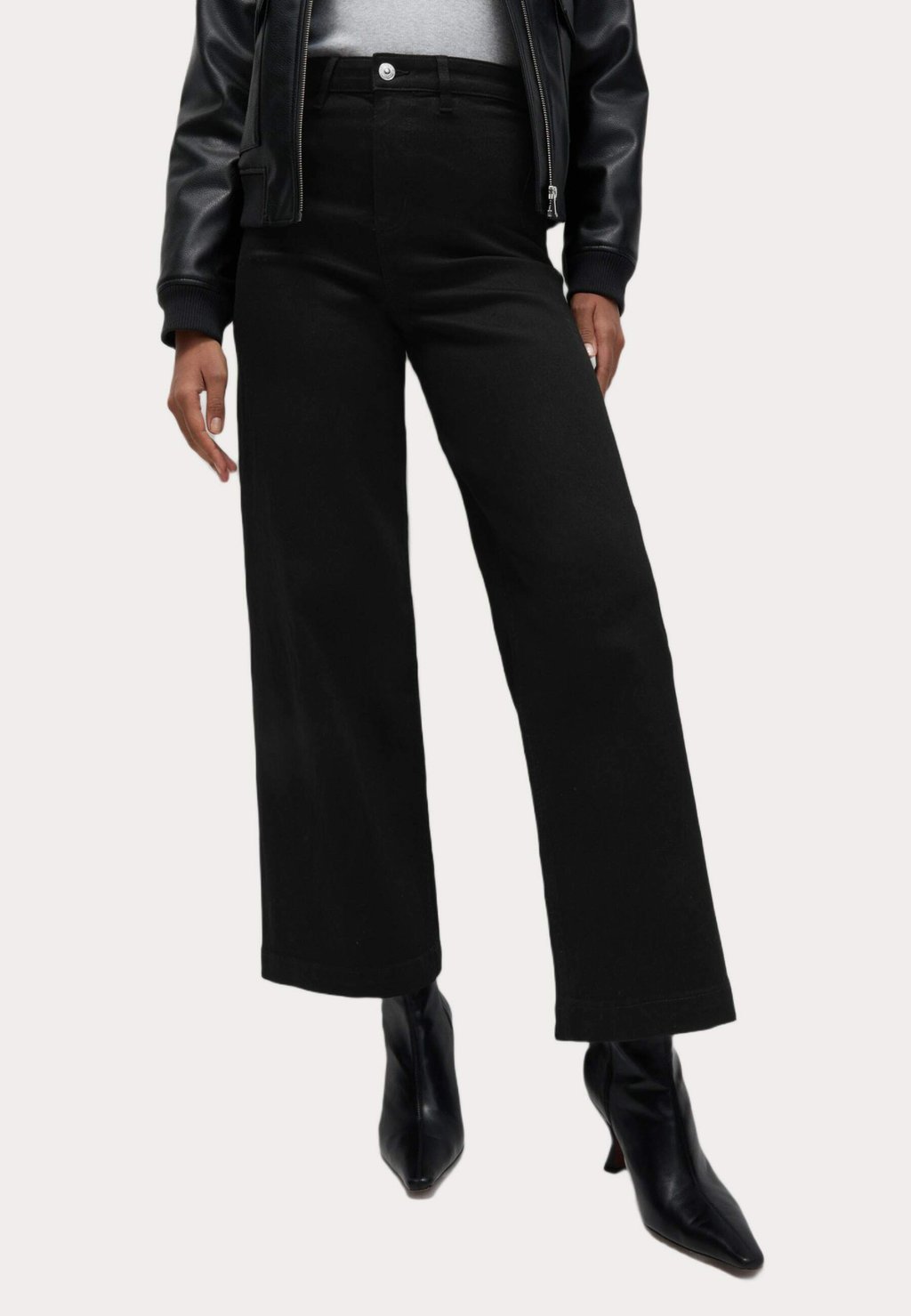 

Расклешенные джинсы SEAMLESS WIDE LEG Marks & Spencer, черный