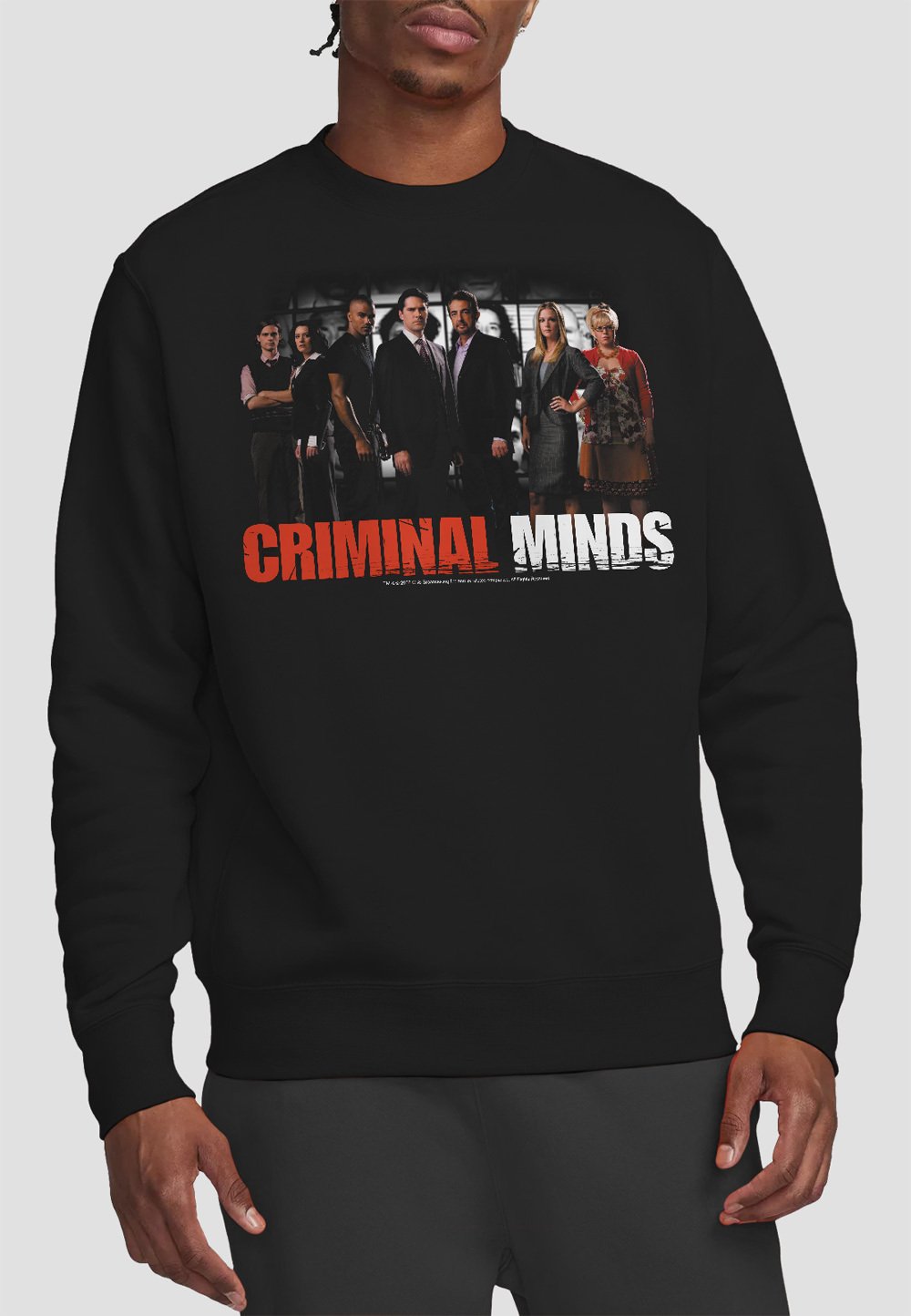 

Толстовка CRIMINAL MINDS THE BRAIN TRUST Cotton Soul, черный