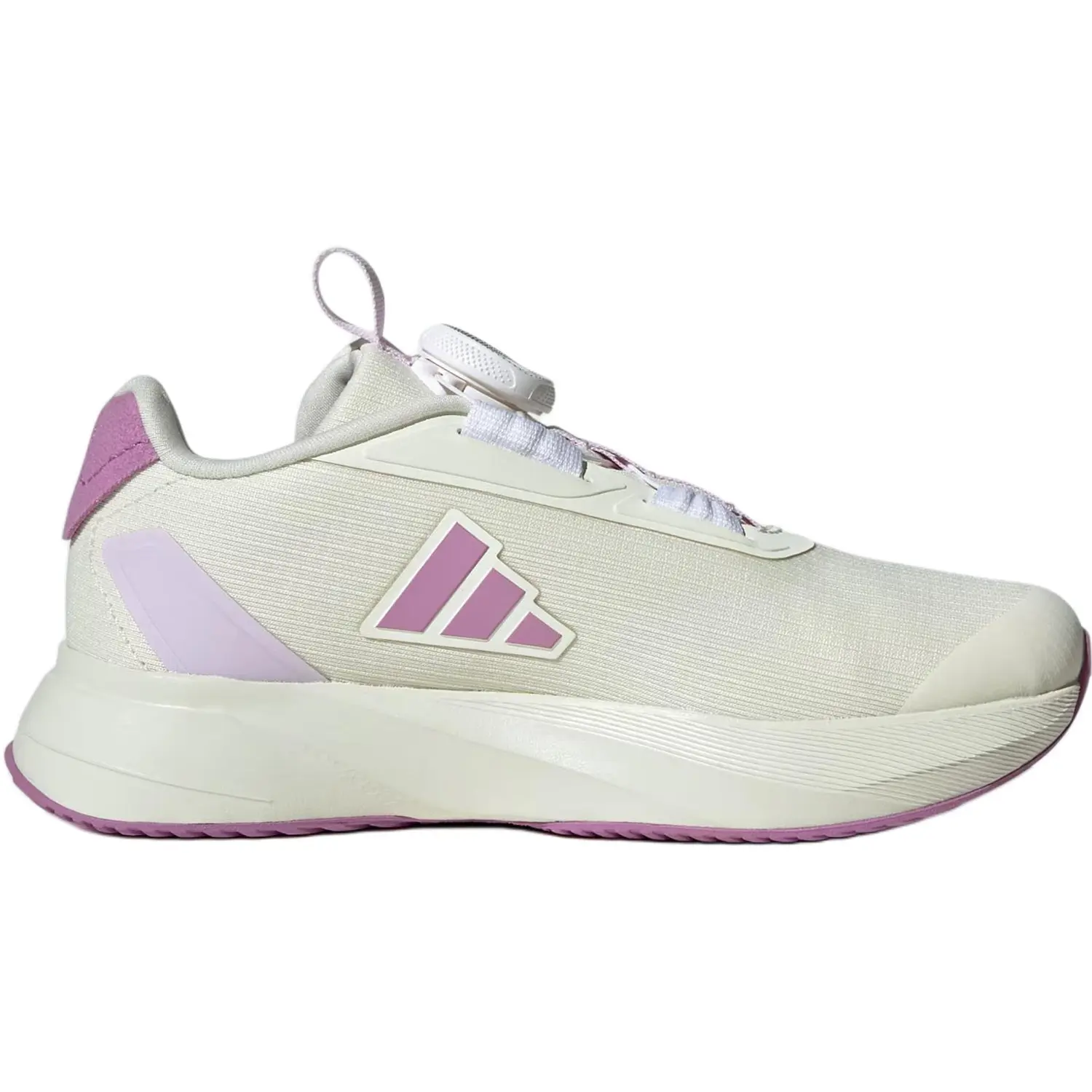 Duramo Sl Kids" Повседневная обувь для детей Adidas, слоновая кость/фиолетовый — фото 2