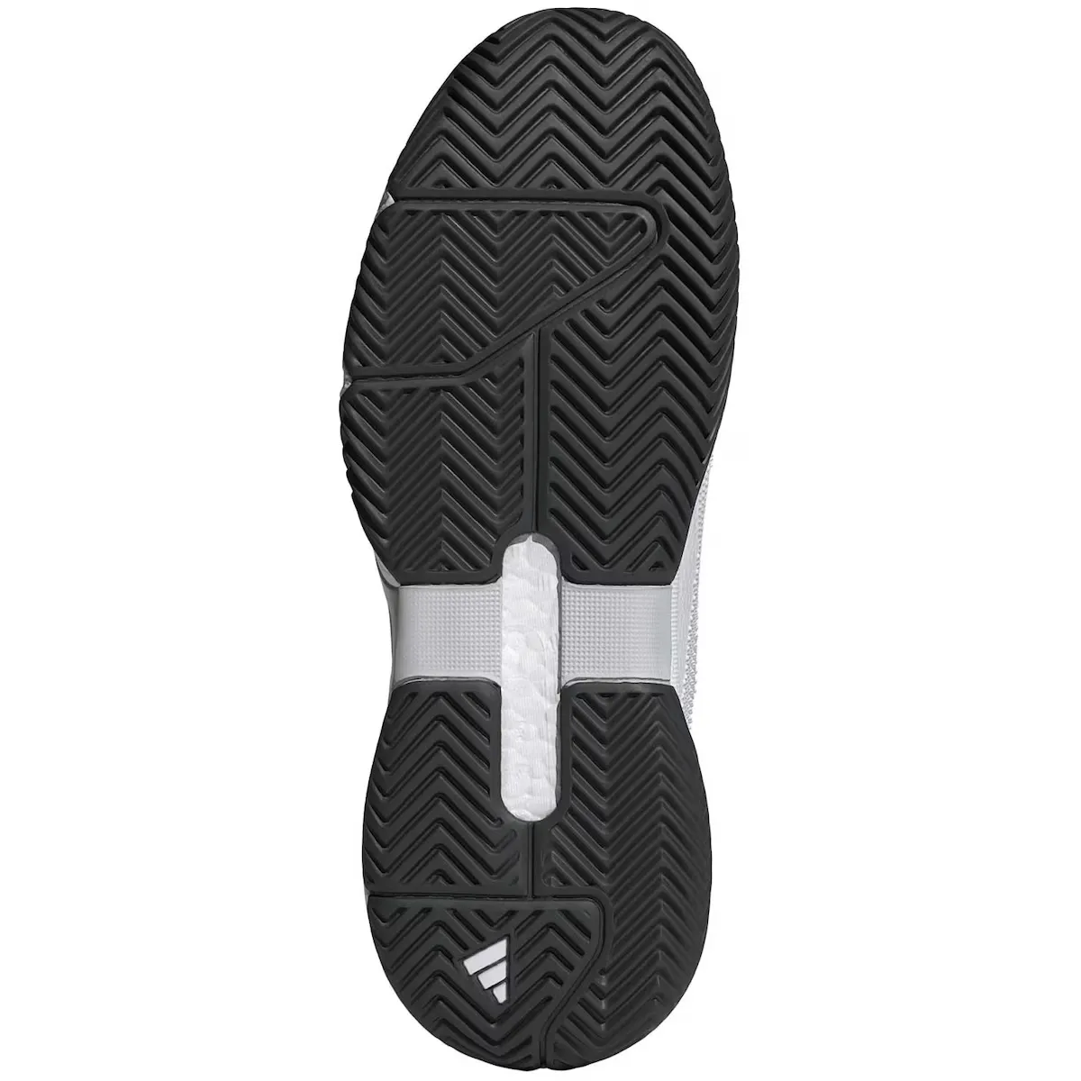 Мужские теннисные кроссовки Adidas SOLEMATCH CONTROL 2, белый/черный — фото 2
