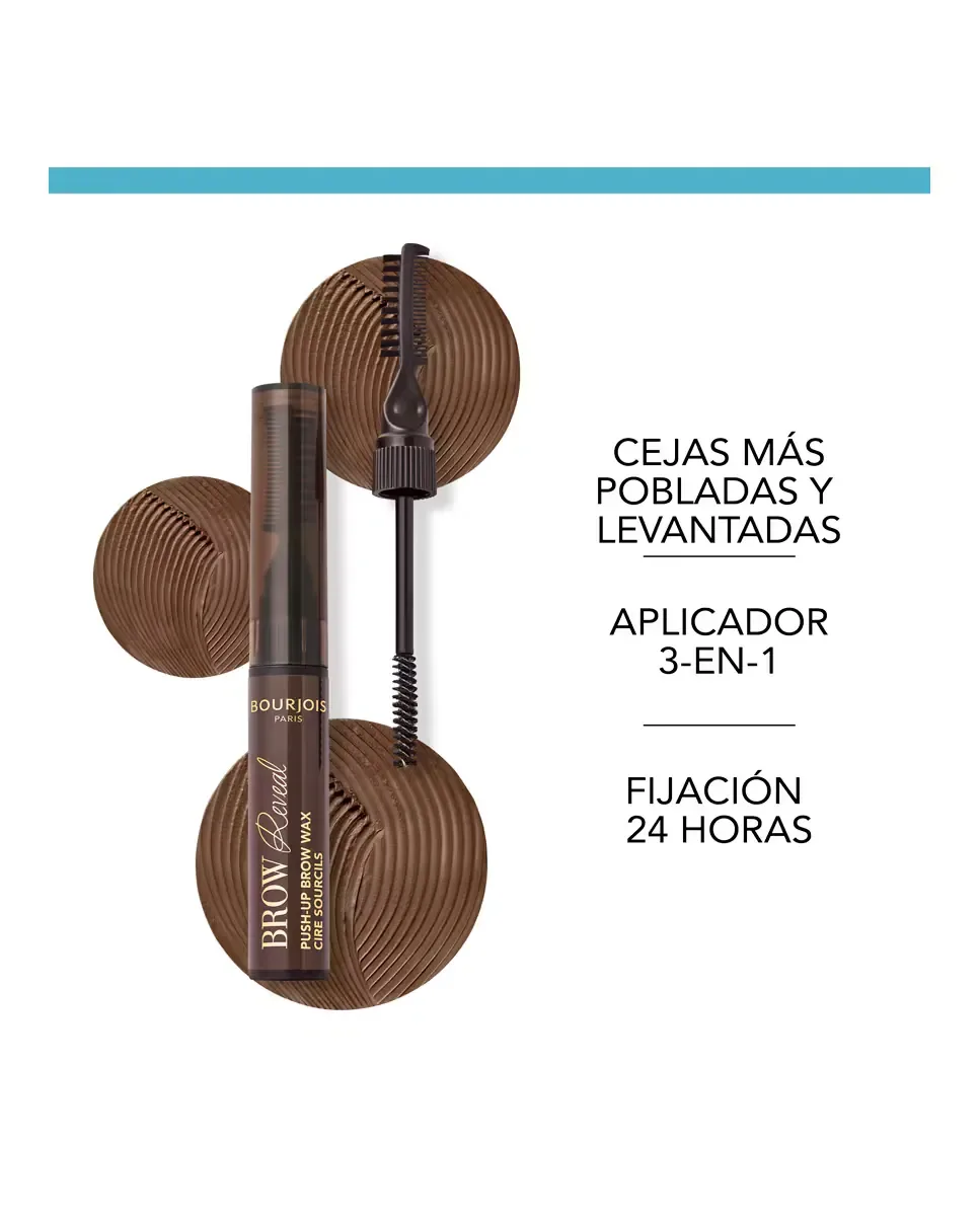 Гель для бровей Brow Reveal Bourjois, Black Brown — фото 4