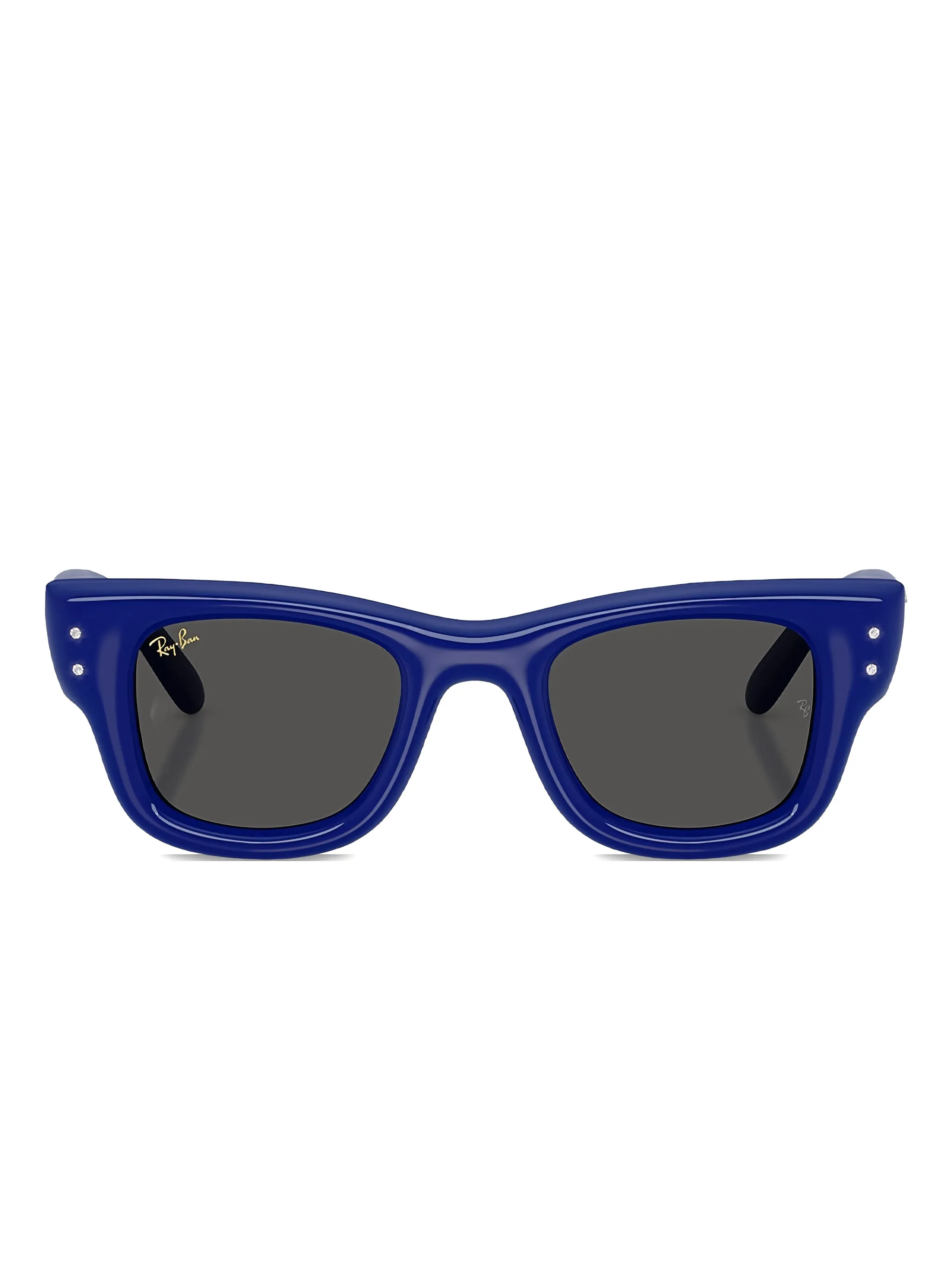 

Солнцезащитные очки Rocky Wayfarer Puffer Crystal Edition из коллаборации с A$AP Ray-Ban, синий