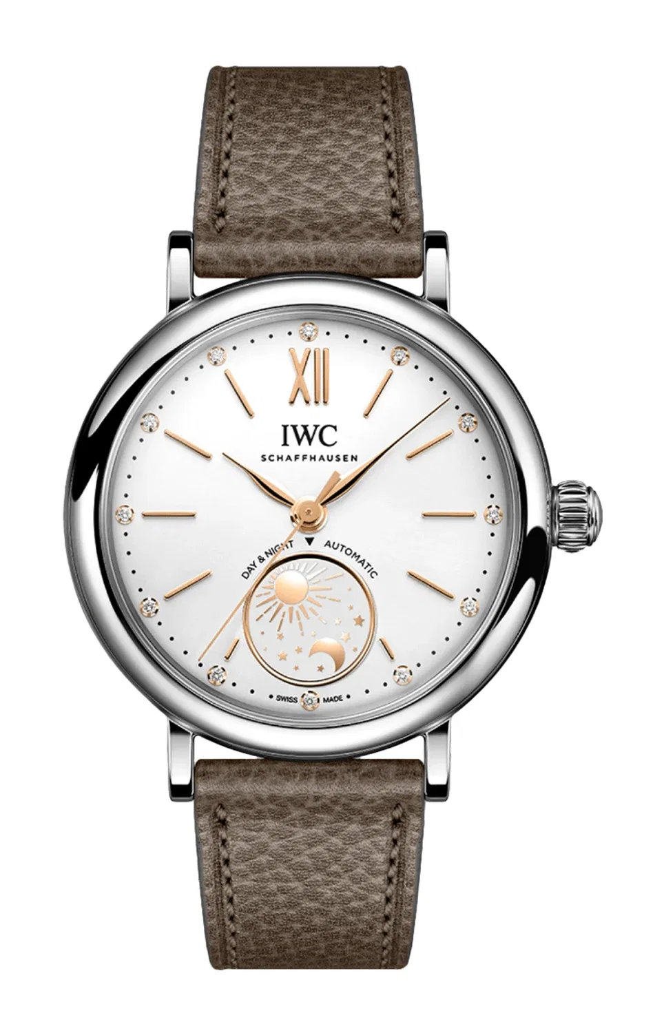 ПОРТОФИНО АВТОМАТИК ДЕНЬ И НОЧЬ 34 - IW459801 IWC SCHAFFHAUSEN, черный