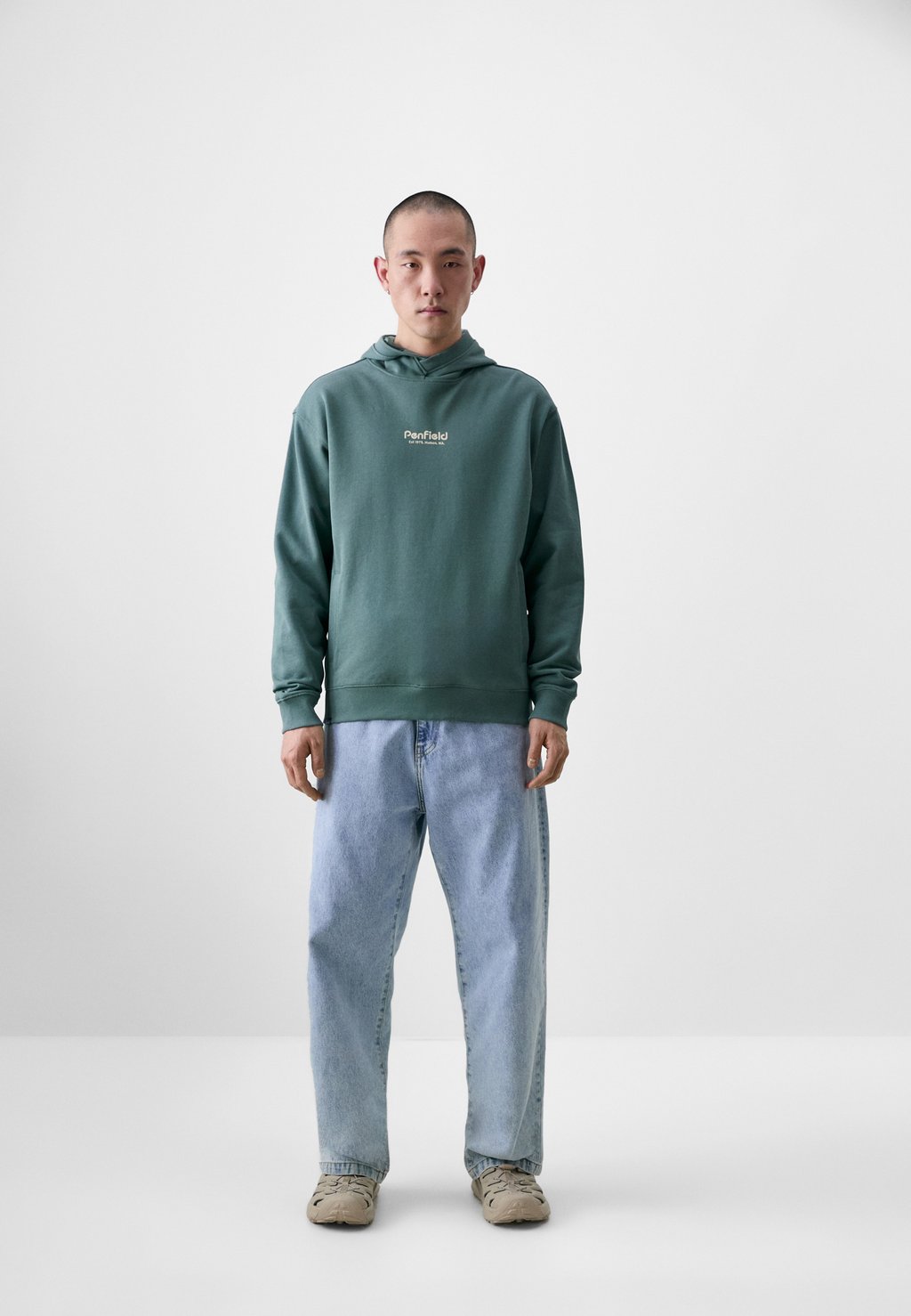 

Толстовка с капюшоном CIRCLE LANDSCAPE HOODIE - Sweatshirt Penfield, темно-зеленый