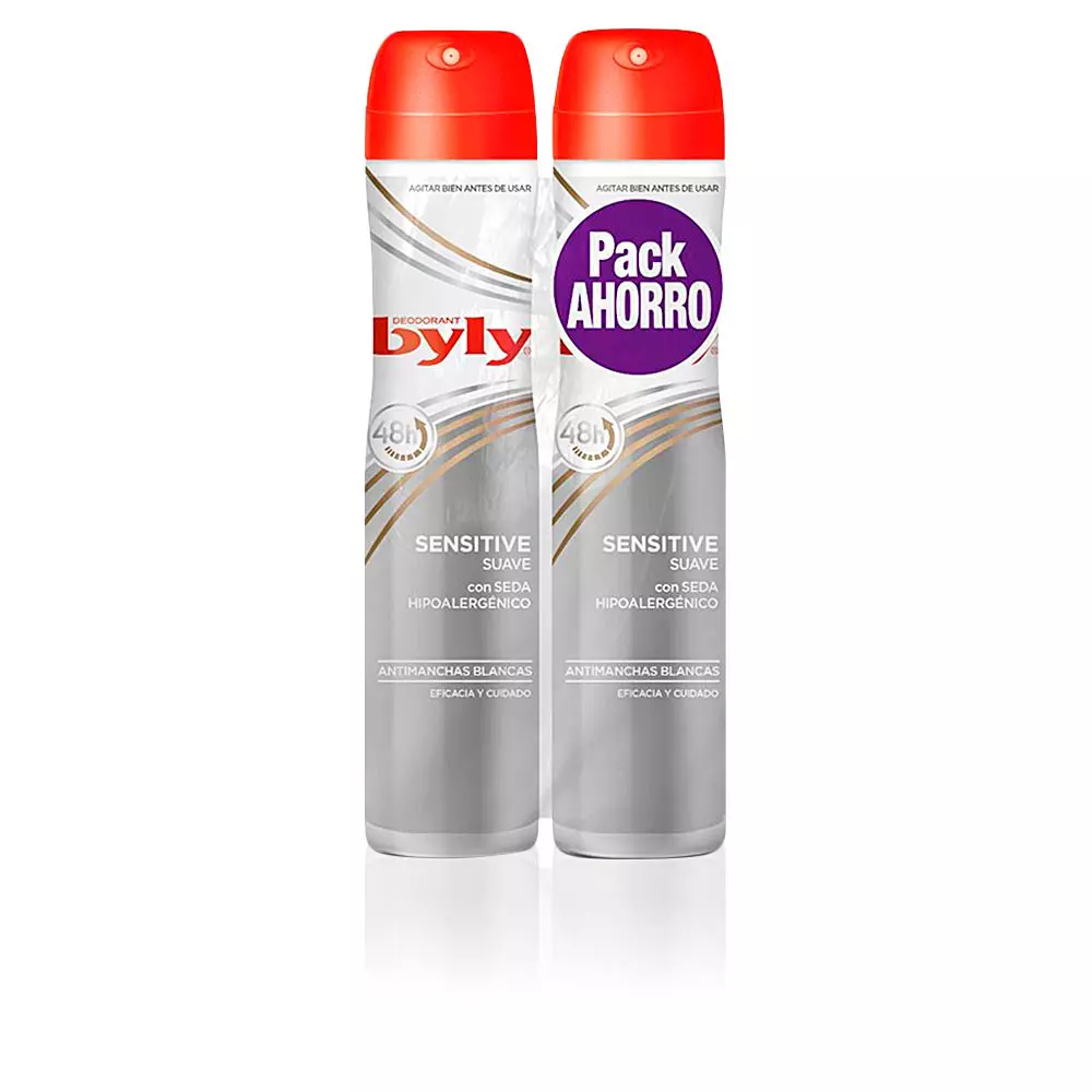 

Дезодорант Byly sensitive desodorante vaporizador lote Byly, 2 x 200 мл.