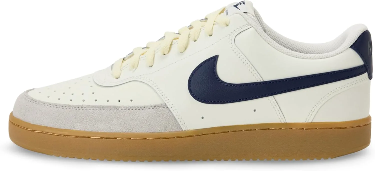 Мужские кроссовки Nike Court Vision Low, темно-синий/светло-коричневый — фото 2