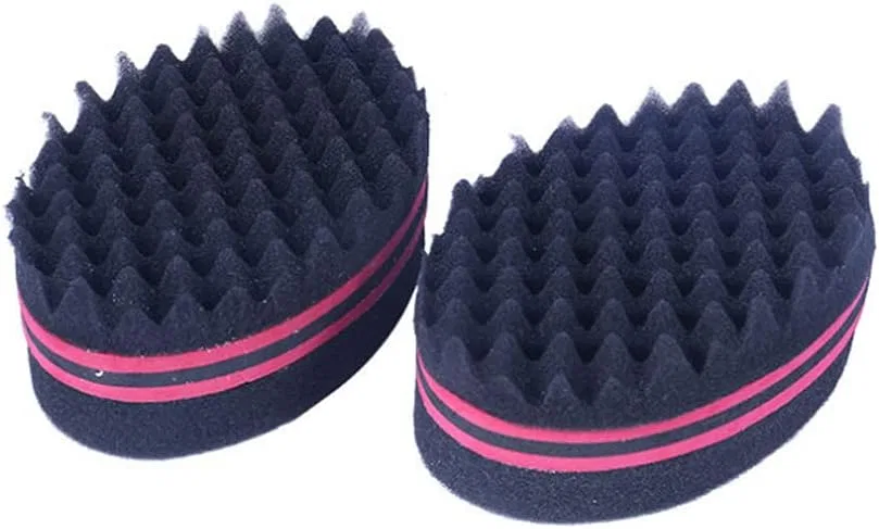 Щетка Magic Twist and Curl Coil Wave Sponge для натуральных волос Generic — фото 3