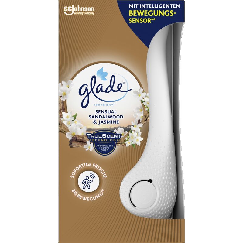 

Держатель Sense & Spray Sensual Сандал и Жасмин Glade, 1 шт.