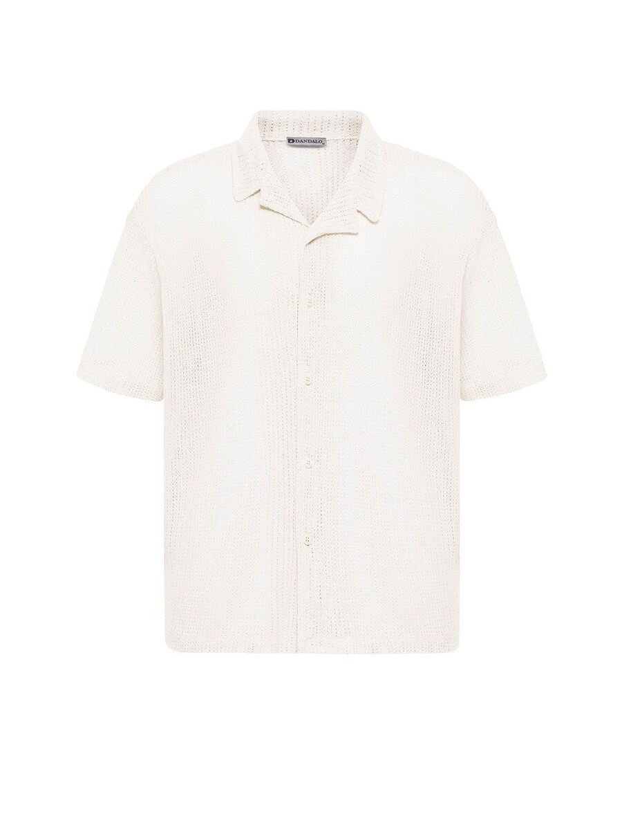 

Рубашка на пуговицах Comfort fit Dandalo, экрю