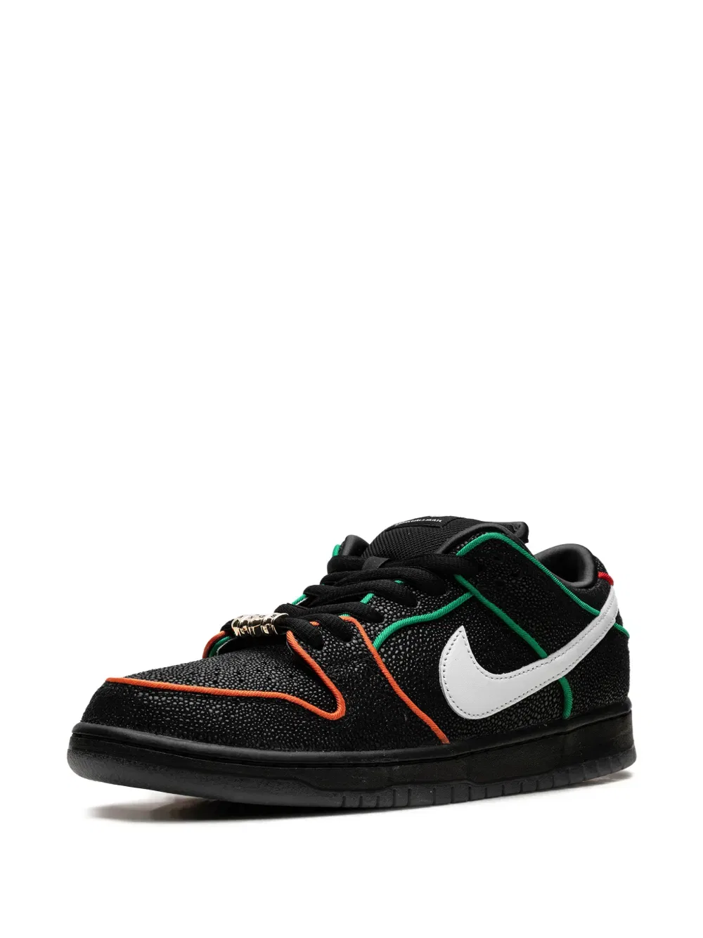 Кроссовки Skate SB Dunk Low из коллаборации с Bronx Girls Nike, черный — фото 2