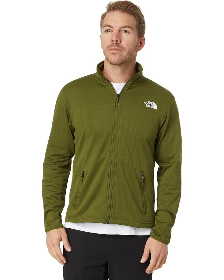 

Куртка The North Face Cedar Trail Grid Fleece Full Zip Jacket, цвет Forest Olive