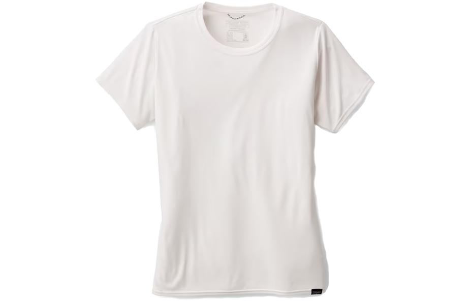 

Футболка с коротким рукавом и круглым вырезом Patagonia, белый