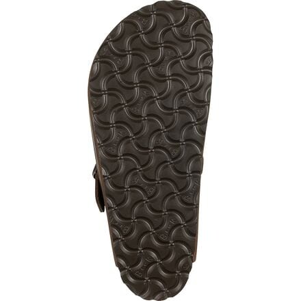 Женские сабо Birkenstock Boston кожаные с мягкой стелькой, коричневый