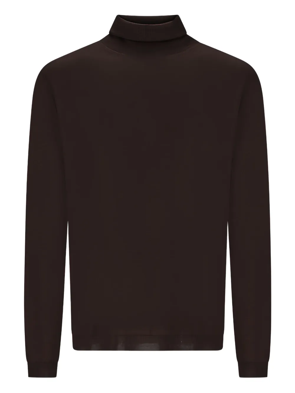 

Свитер с воротником-стойкой Goes Botanical, коричневый