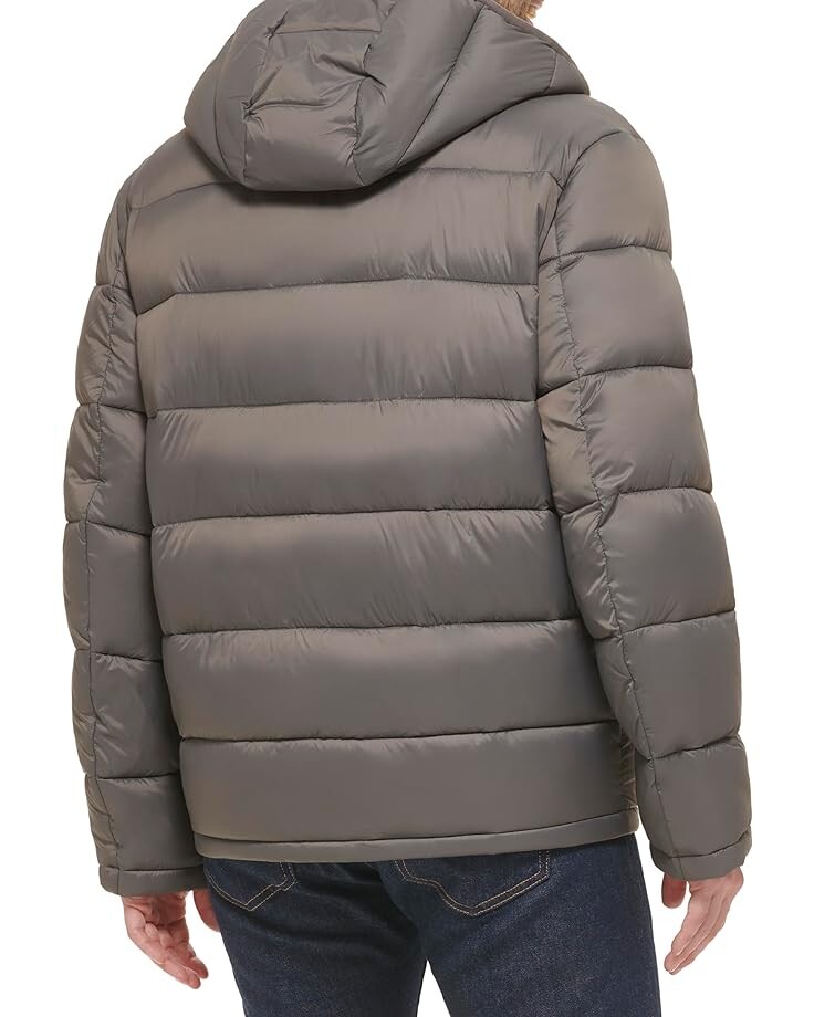 

Куртка Cole Haan Hooded Nylon Jacket, угольный