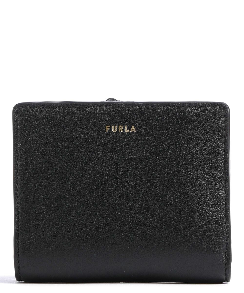 

Кошелек Nuvola из мелкозернистой кожи Furla, черный