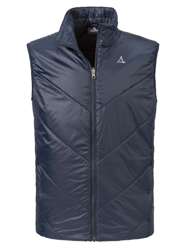

Schöffel Пуховый/терможилет "Ins Vest Style Yew MNS" в темно-синем цвете, напоминающем пиджак