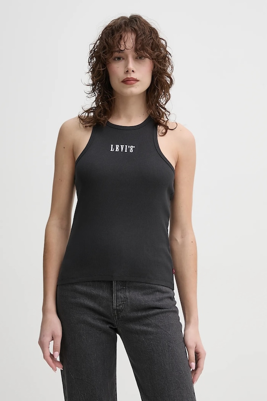 

Хлопковая майка Levi'S, черный