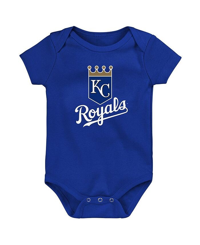 

Боди Royal Kansas City Royals Primary Team с логотипом для новорожденных Outerstuff, синий
