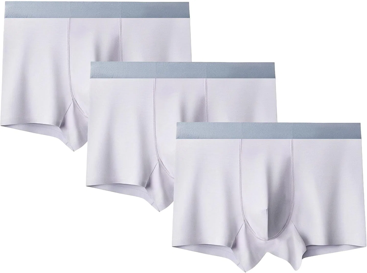 Боксеры Men's Big & Tall, Light Purple-3pc