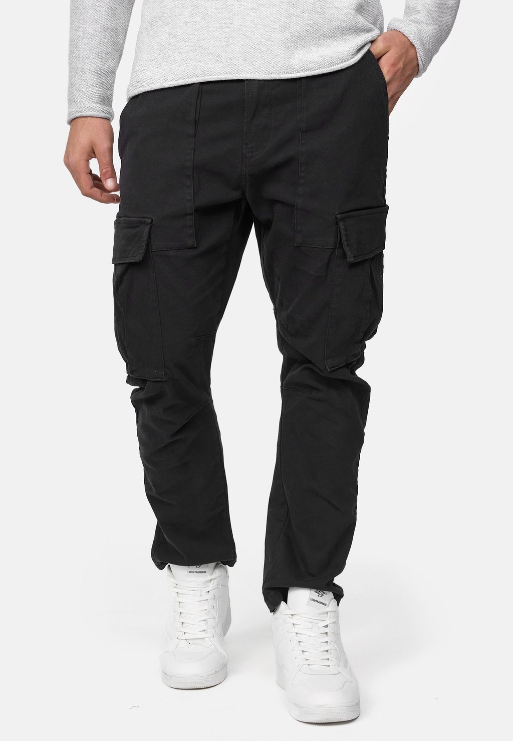 

Брюки-карго WALSH INDICODE JEANS, черный