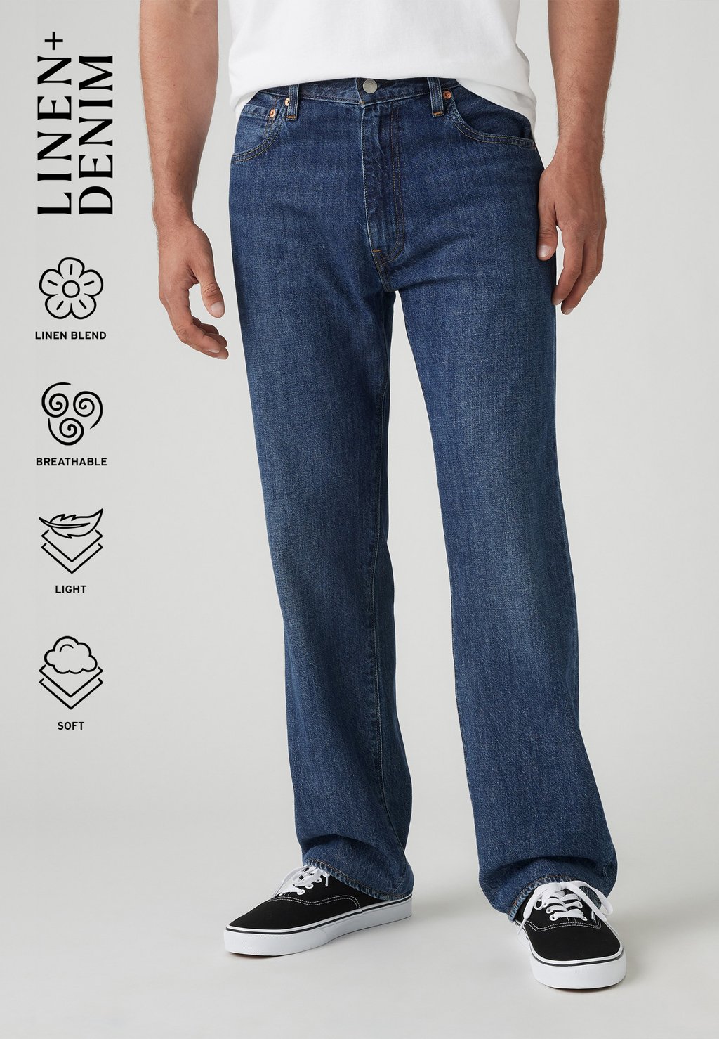 

Джинсы STRAIGHT Levi's, темно-синий