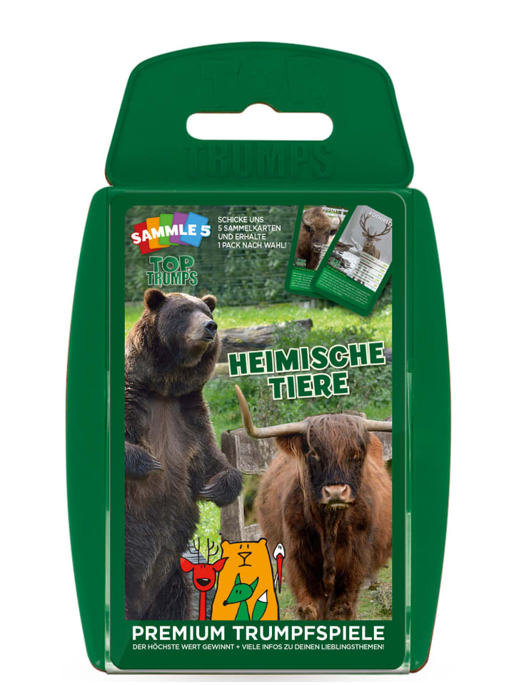 

Winning Moves Цветная версия игры Top Trumps Native Animals Quarteret