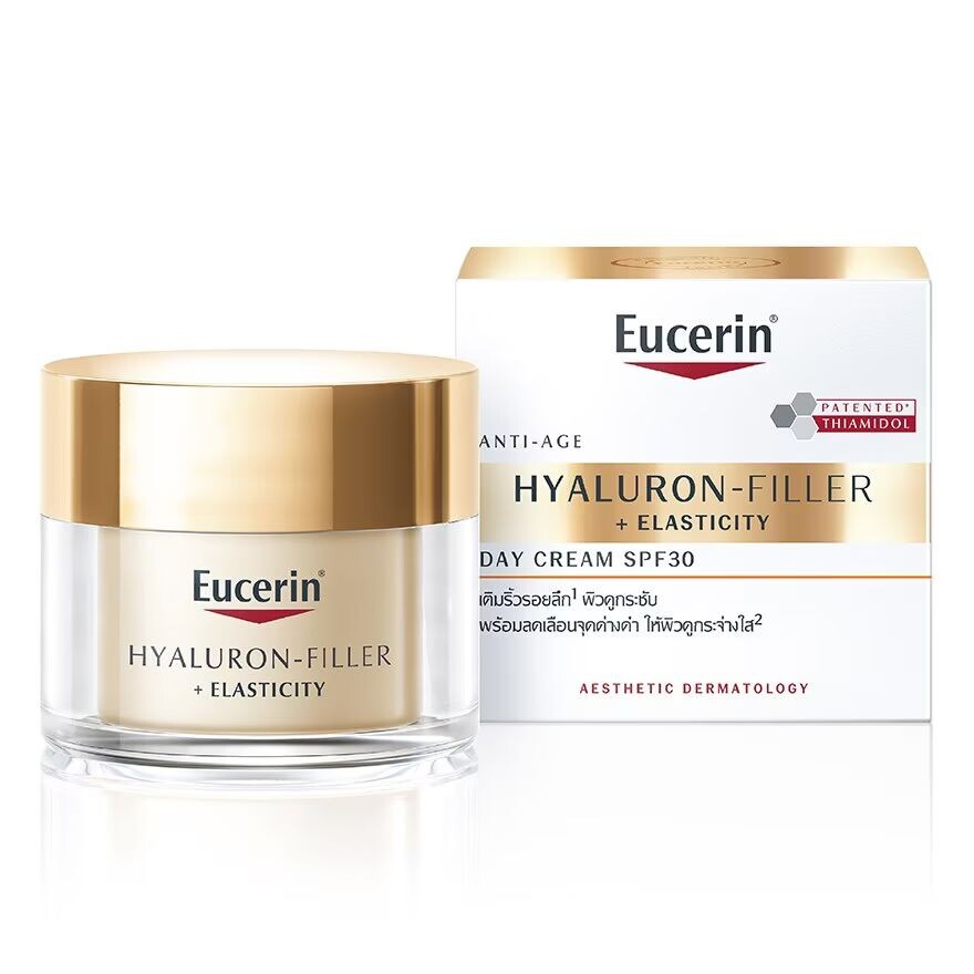 

Eucerin Дневной крем Hyaluron-Filler + Elasticity SPF30 50 мл, white