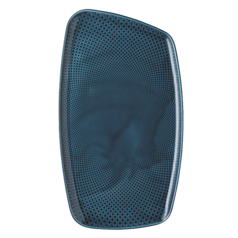 

Junto Ocean Blue - Фарфоровая тарелка 36x21 см Rosenthal, синий