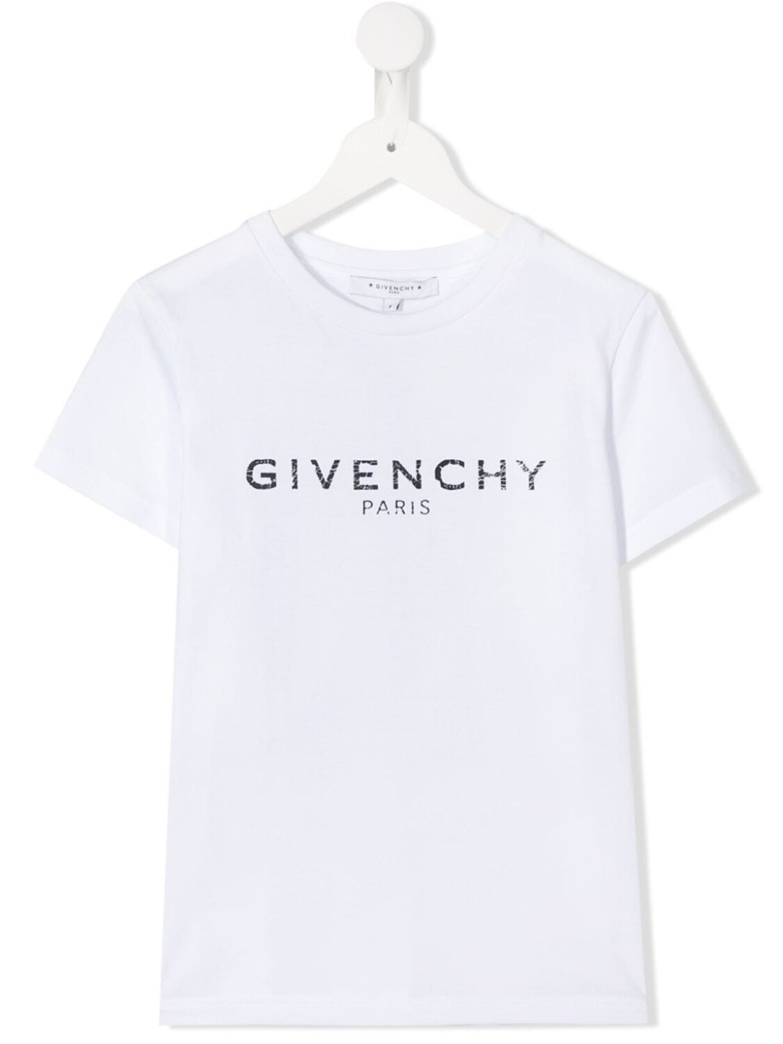 

Givenchy Kids футболка с логотипом, белый