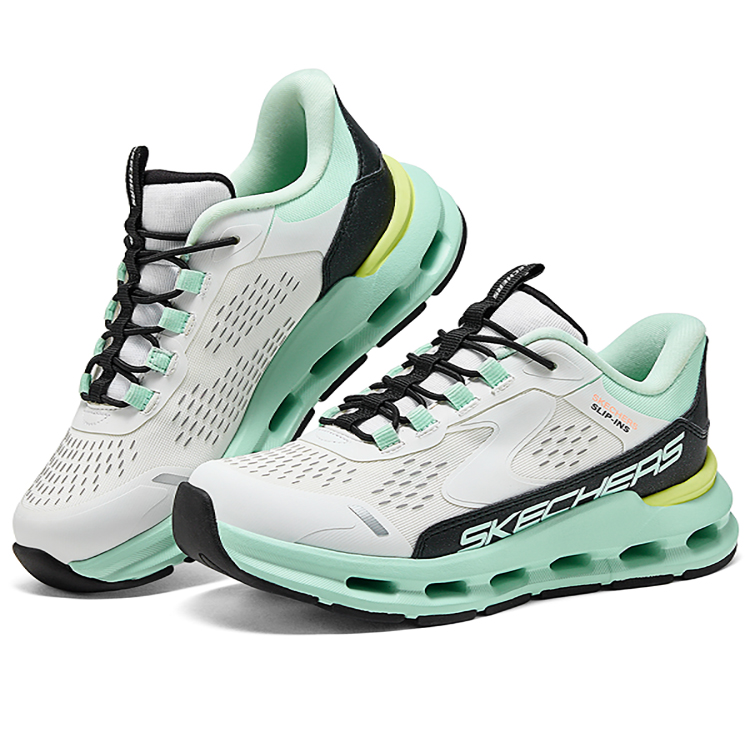 Кроссовки для бега для детей Skechers Kids, белый/черный — фото 3