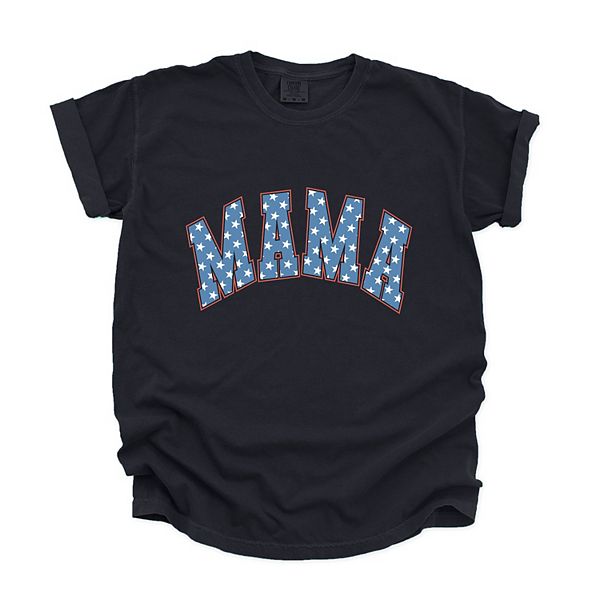 

Футболка Retro mama stars garment dyed Simply Sage Market, Black, Черный, Футболка Retro mama stars garment dyed Simply Sage Market, Black