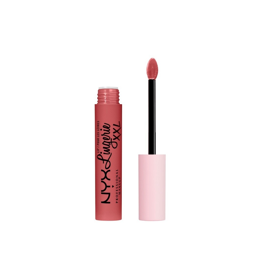 Помада для губ lip lingerie xxl Nyx Professional Makeup, 3 - xxpose me, объем 4 мл — фото 4
