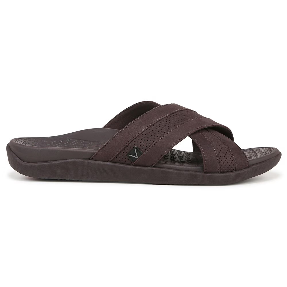 

Мужские сандалии Tide Slide Vionic, коричневый