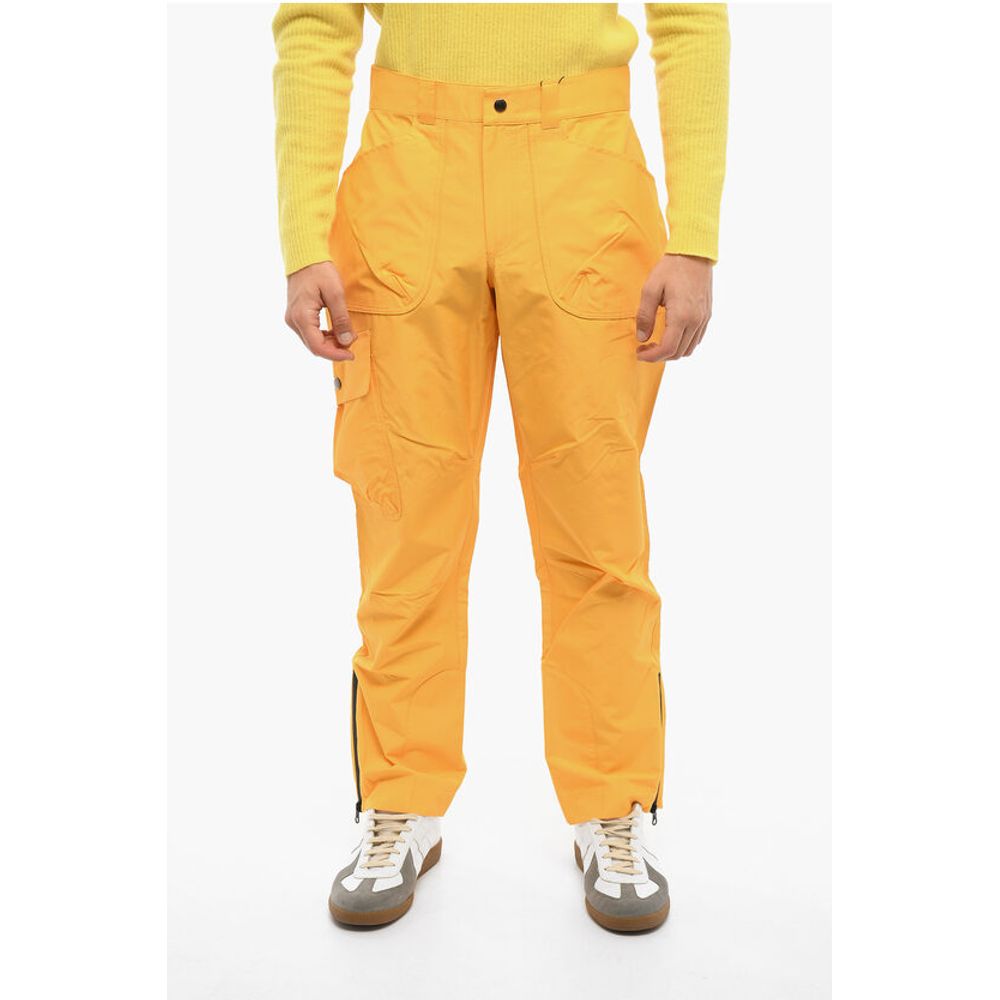 

Брюки-карго из хлопка и нейлона с обычной талией Woolrich, Yellow