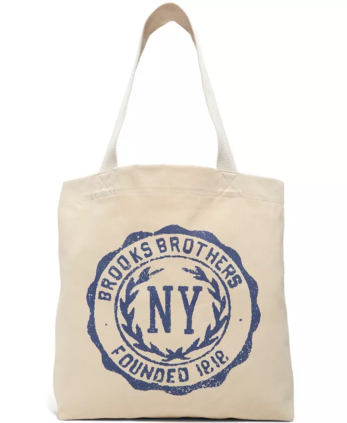 

Мужская текстильная сумка-тоут Tribeca Brooks Brothers, мультиколор
